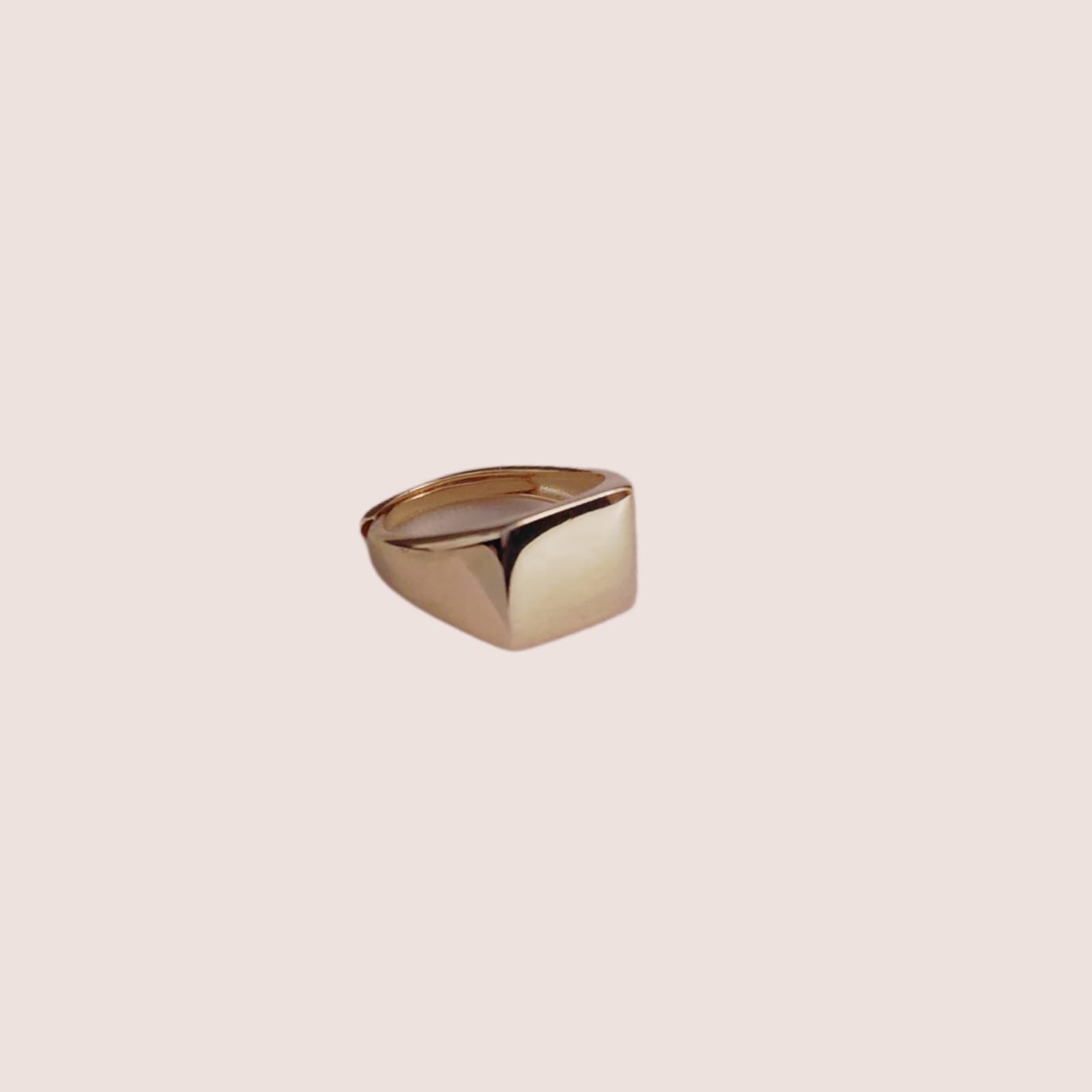 Anello chevalier gold