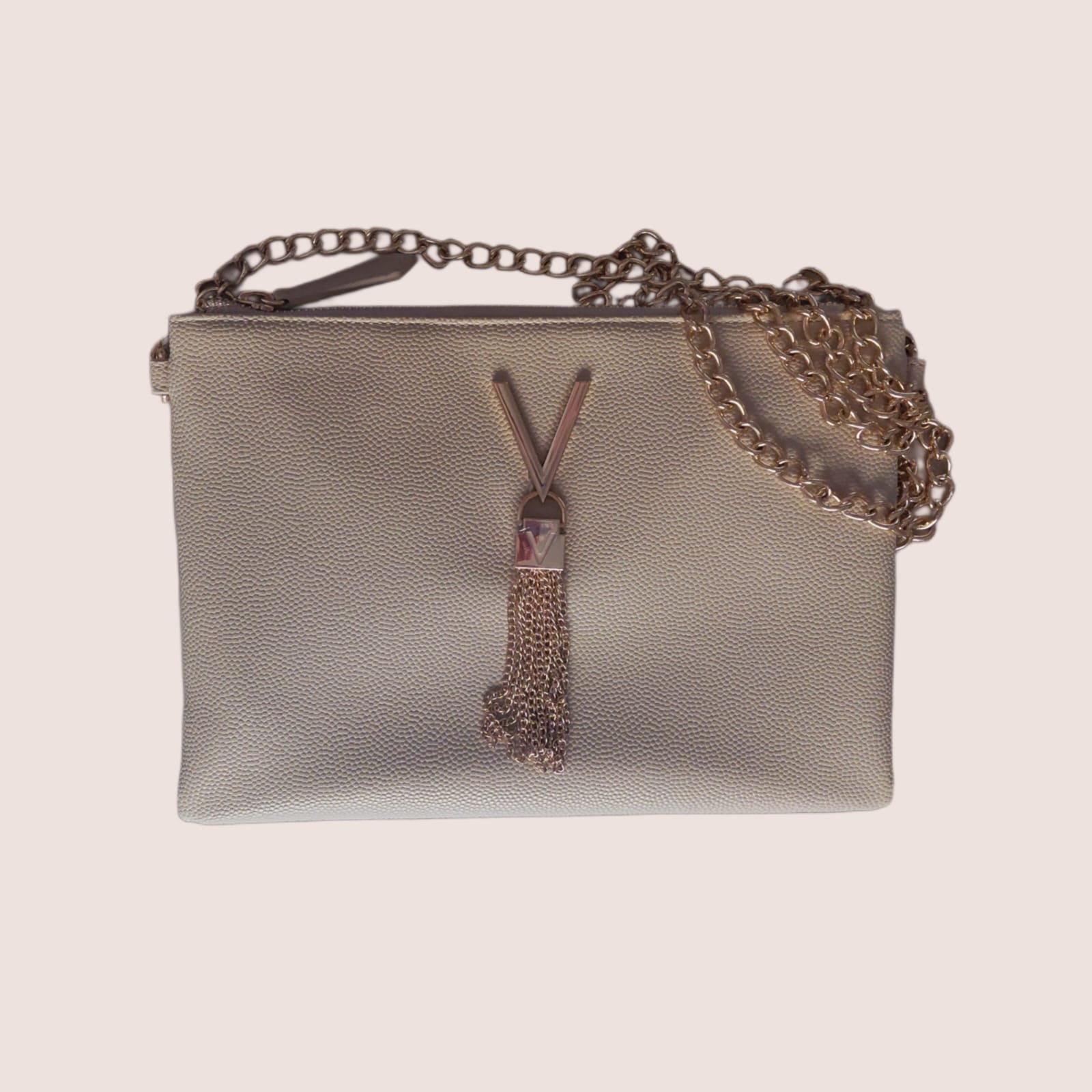 Pochette Valentino Divina beige