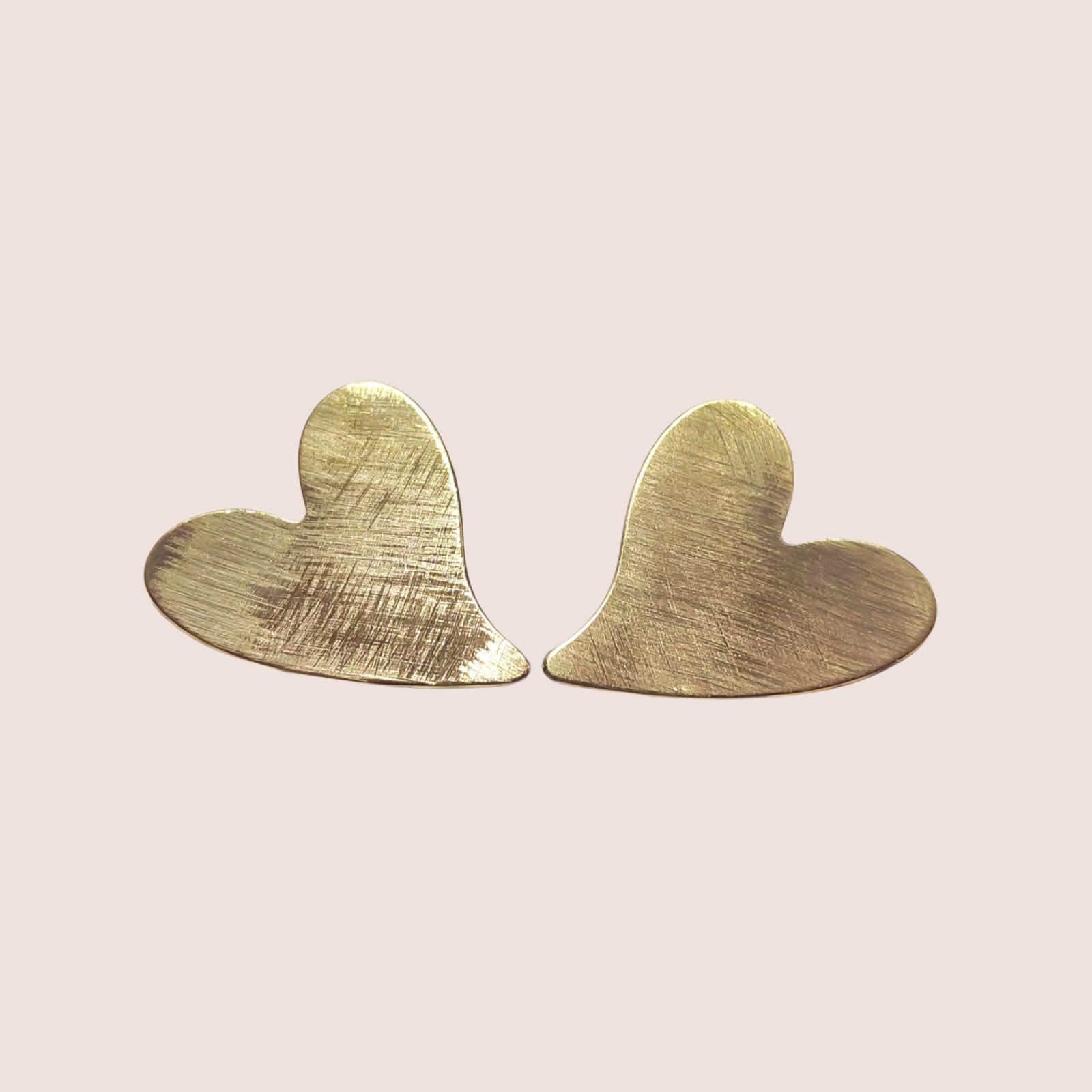 Orecchini satin gold