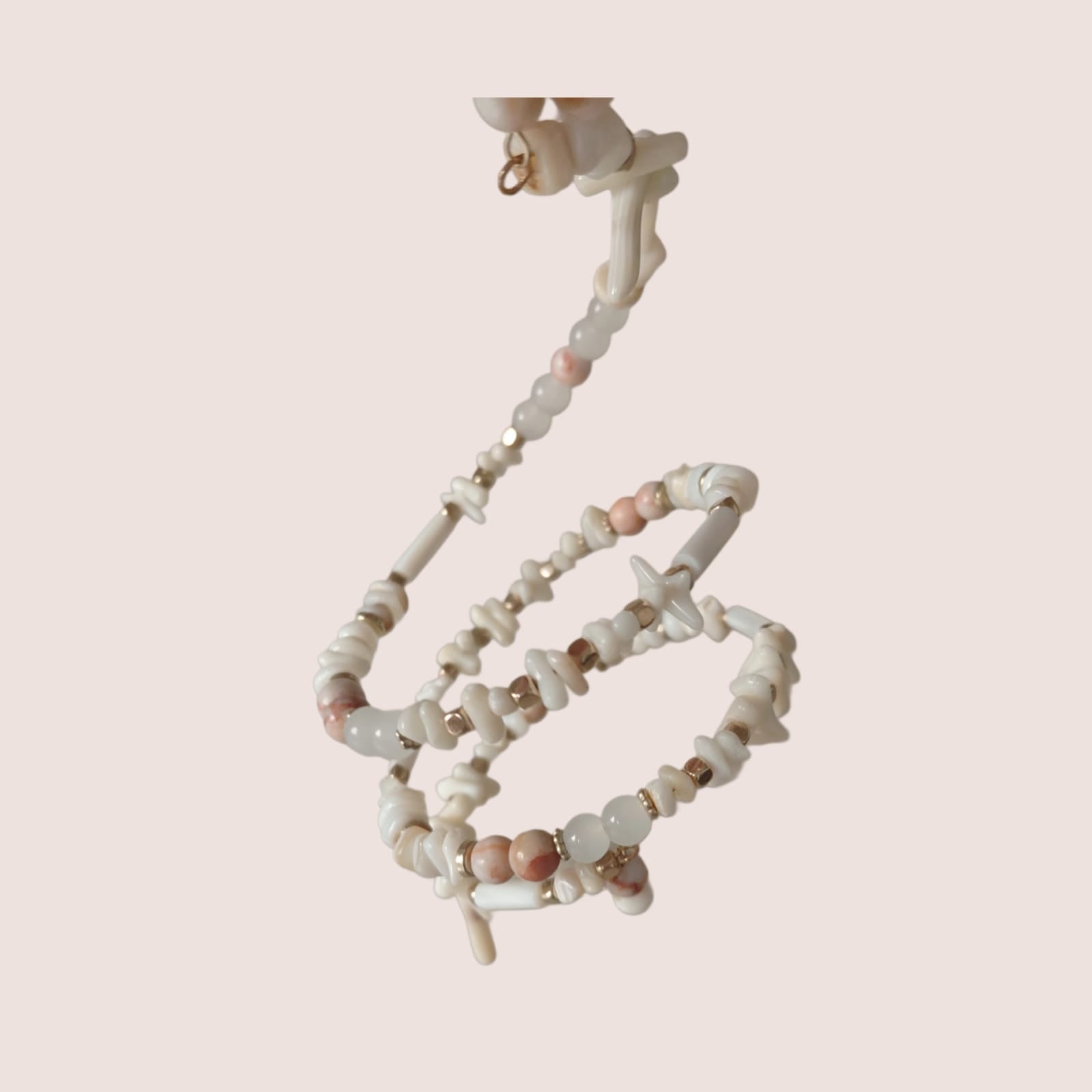 Bracciale spirale avorio