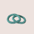 Bracciale crystal turquesa elastico