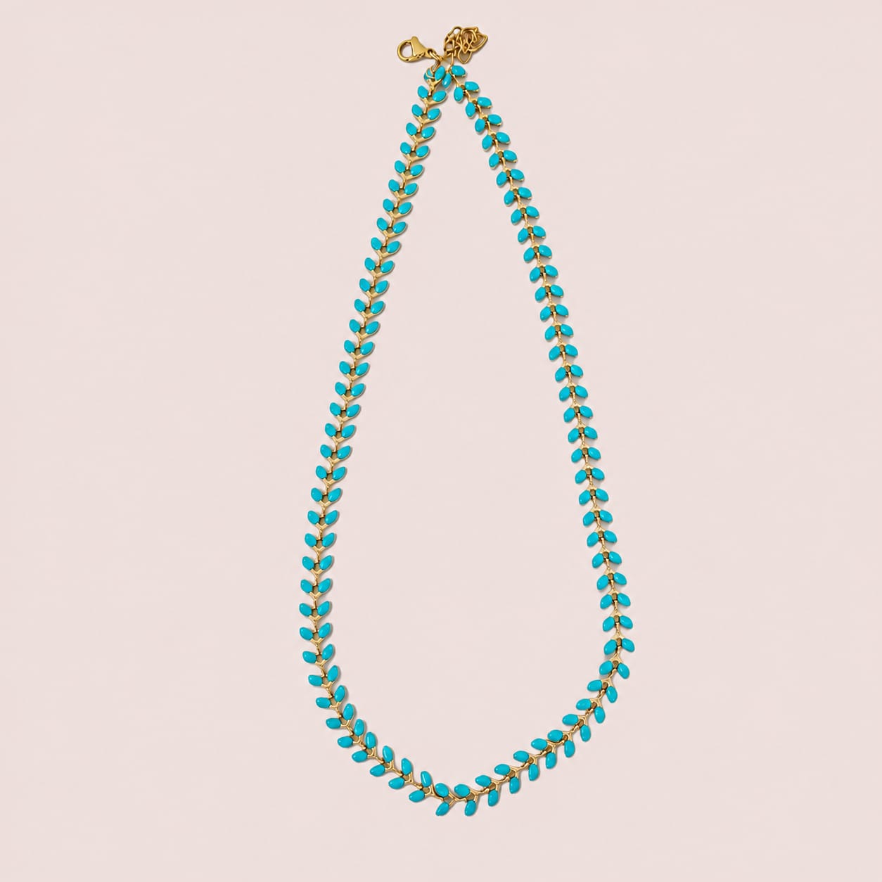 Collana prisma turchese