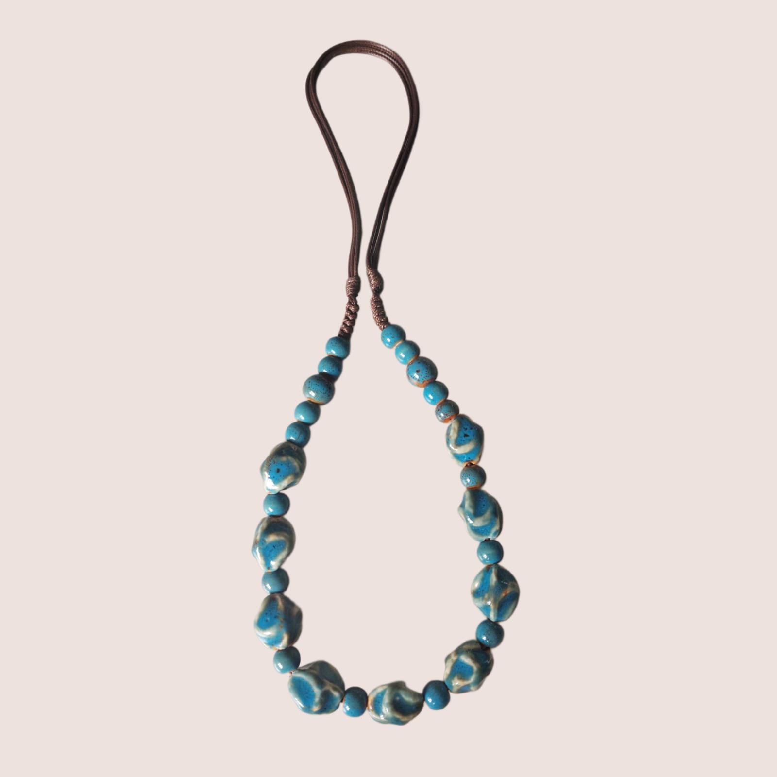 Collana Fiordaliso Marino
