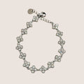 Bracciale Fiore con zirconi bianchi