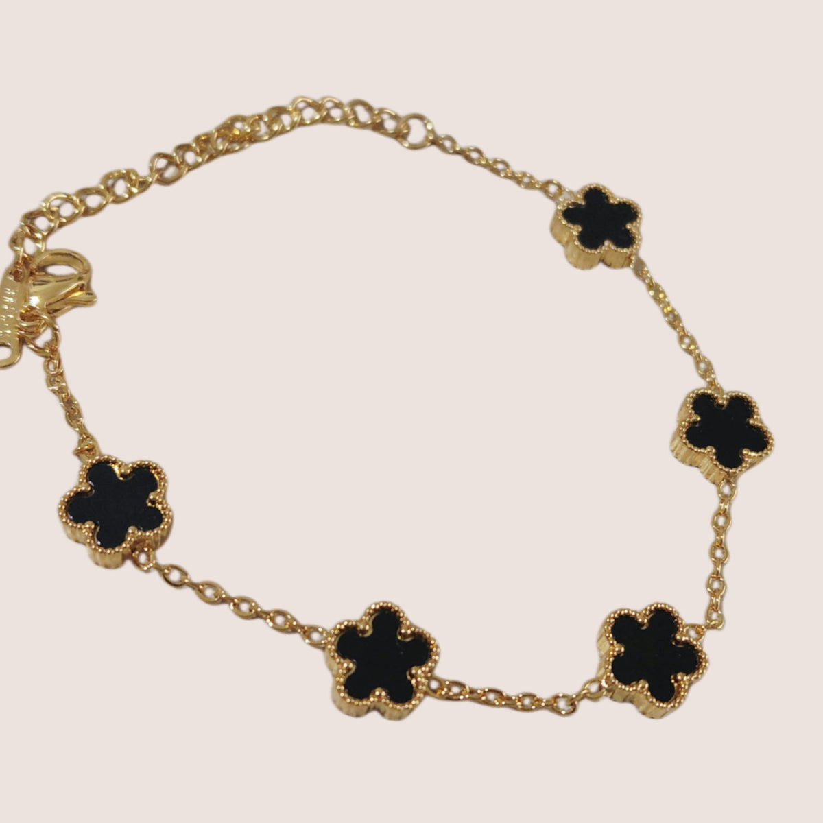 Bracciale Quadrifoglio dorato