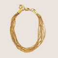 Bracciale Snake placcato oro