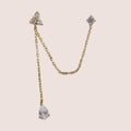 Orecchino Twin Glow Gold